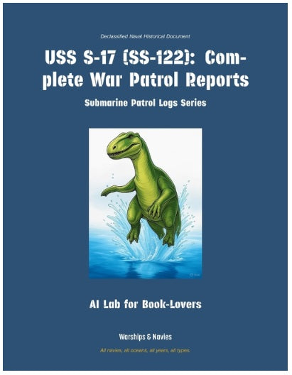 USS S-17 (Ss-122): Complete War Patrol Reports