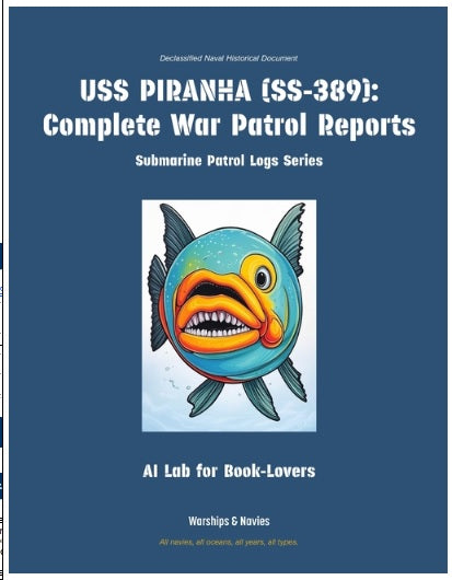 USS Piranha (Ss-389): Complete War Patrol Reports