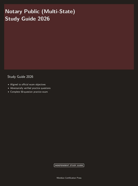 New York Notary Public Exam Prep 2026: Complete Study Guide with Practice Questions and New York Law Review