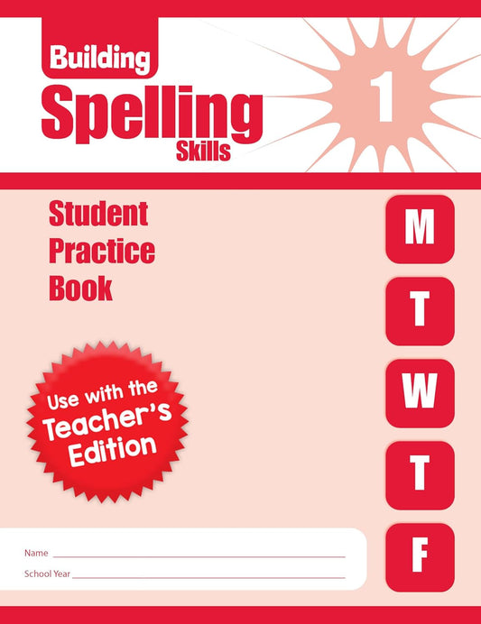 Building Spelling Skills, Grade 1 Sb