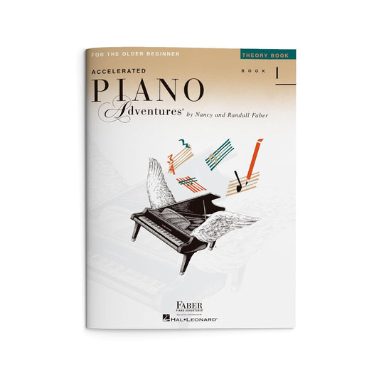 Accelerated Piano Adventures for the Older Beginner - Theory Book 1