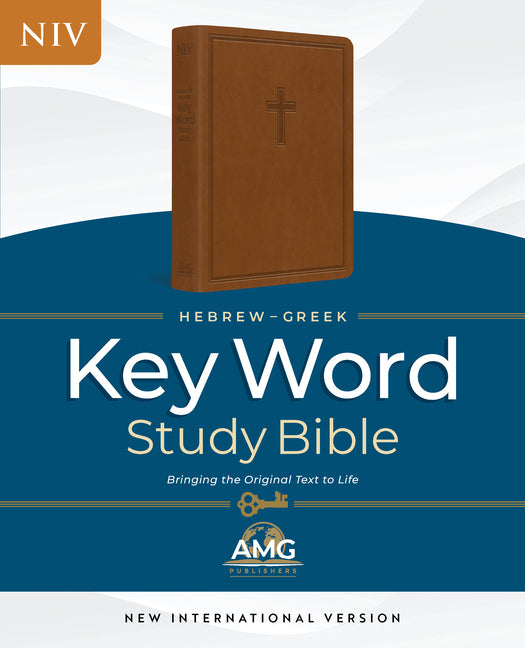 The Hebrew-Greek Key Word Study Bible: Niv-2011 Edition, Endurabound Brown