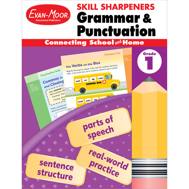 Skill Sharpeners: Grammar and Punctuation, Grade 1