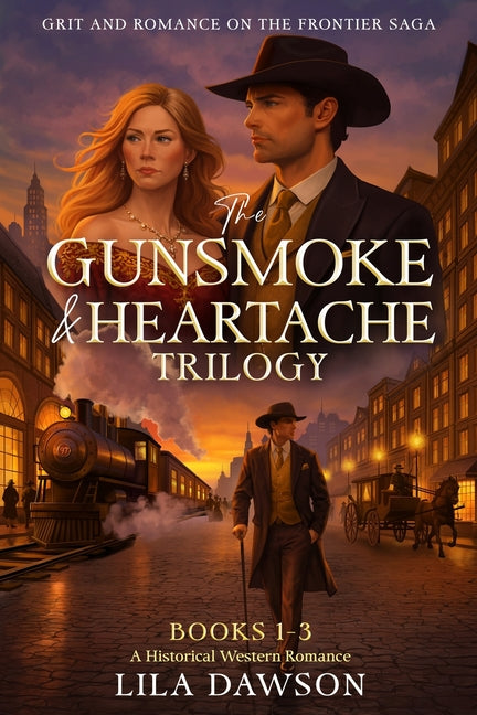 The Gunsmoke & Heartache Trilogy: A Historical Western Romance Series: Slow Burn, Enemies to Lovers, Frontier Saga (Books 1-3)
