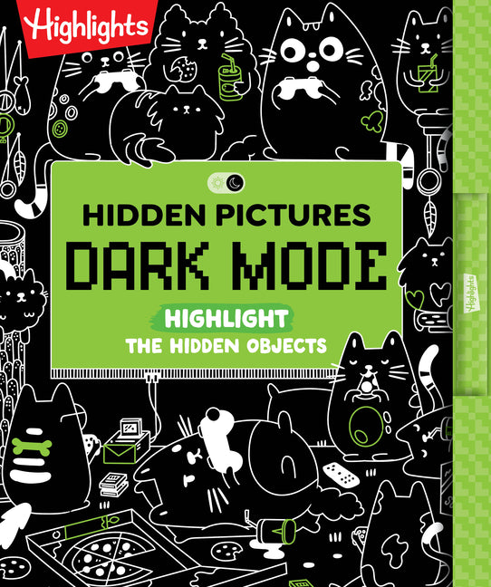 Hidden Pictures Dark Mode: A Neon Seek-And-Find Puzzle Book for Kids