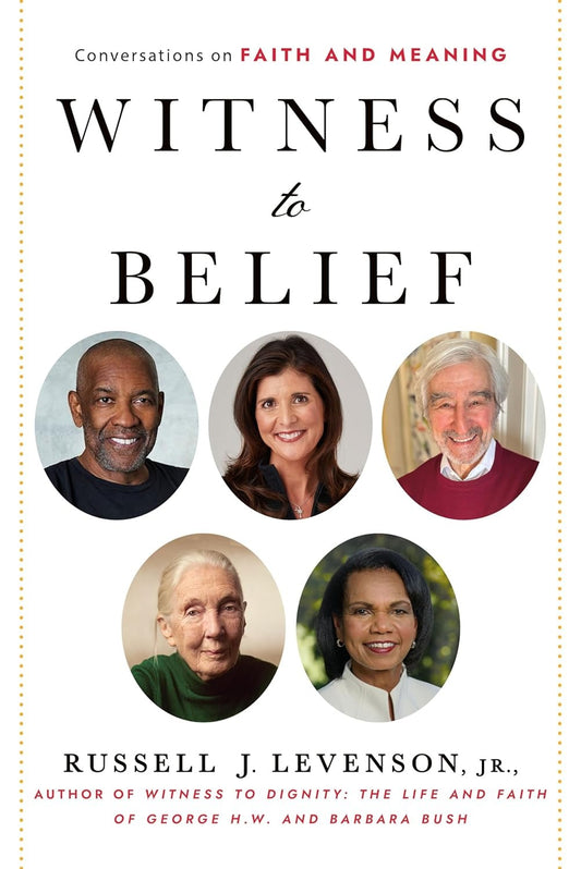 Witness to Belief: Conversations on Faith and Meaning 