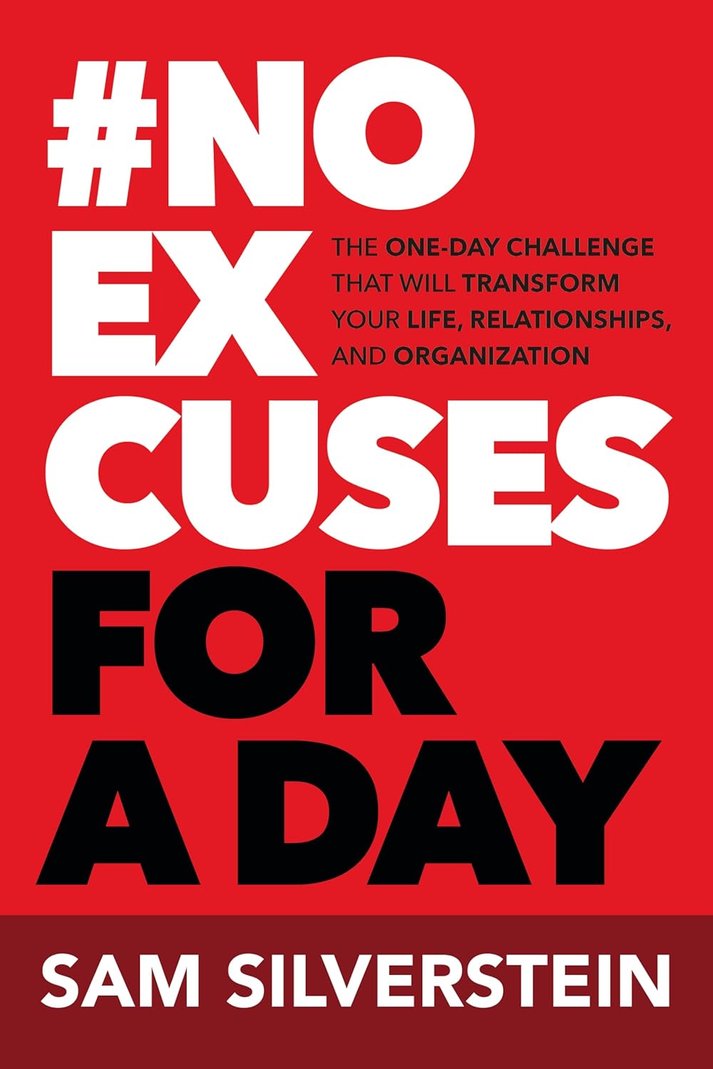 No Excuses for a Day: The One-Day Challenge That Will Transform Your Life, Relationships, and Organizations