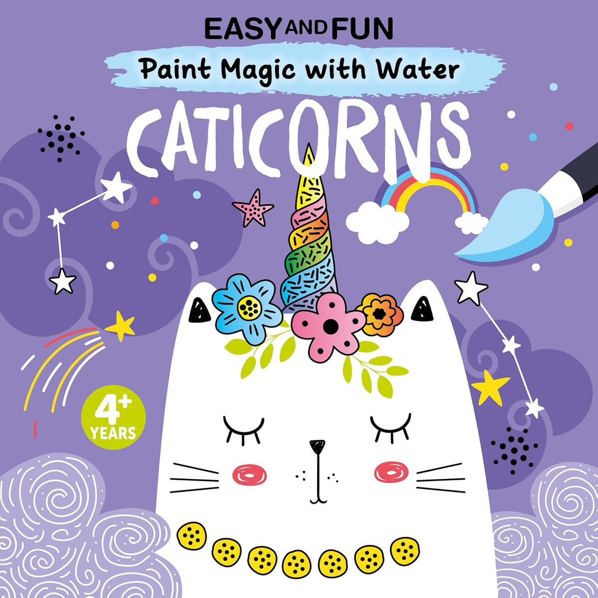 Easy and Fun Paint Magic with Water: Caticorns