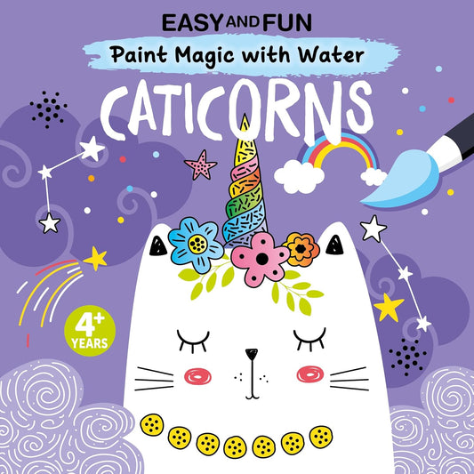 Easy and Fun Paint Magic with Water: Caticorns