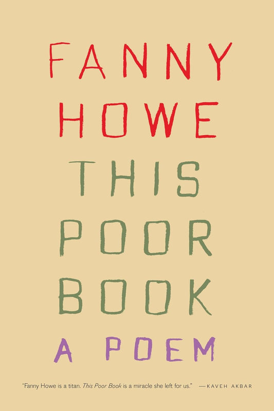 This Poor Book: A Poem