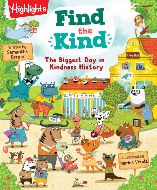 Find the Kind: The Biggest Day in Kindness History: A Search-And-Find Kindness Book Celebrating Friendship and Compassion, Kids Picture Book for Ages