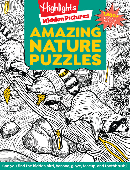Amazing Nature Puzzles: Explore & Discover with Over 100 Fun Hidden Pictures Nature Puzzles, Celebrate the Wonders of Nature with a Nature Activity Bo