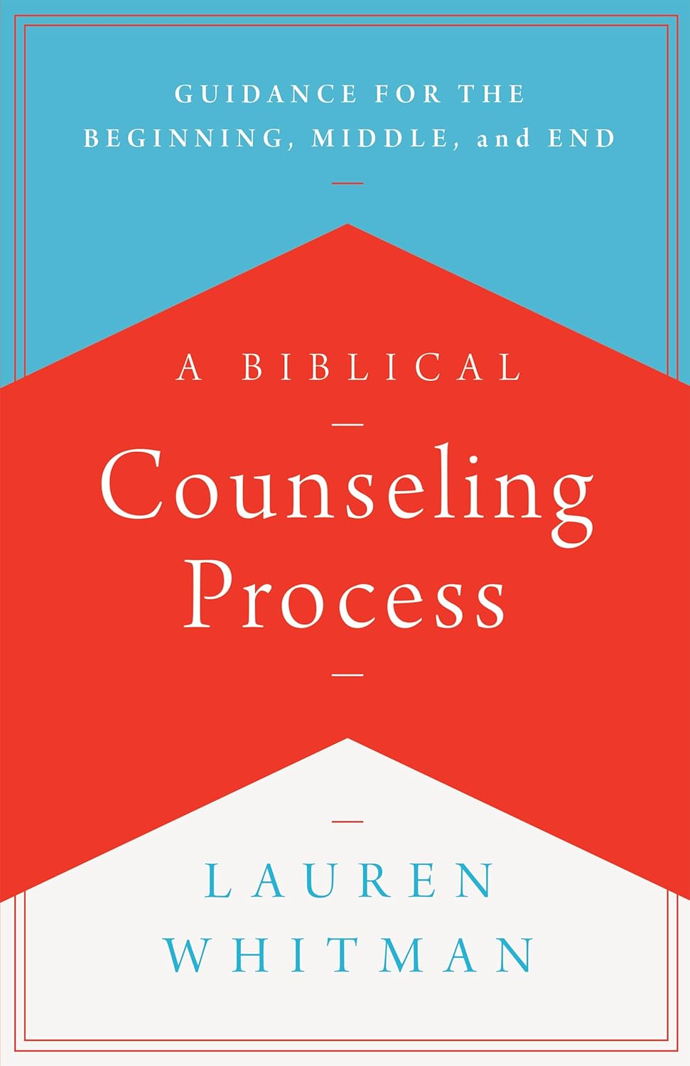 A Biblical Counseling Process: Guidance for the Beginning, Middle, and End