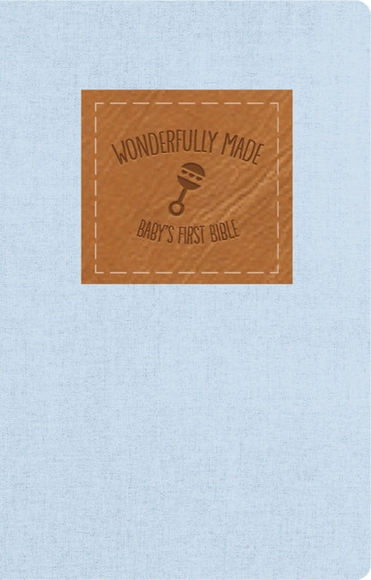 Kjv, Wonderfully Made New Testament and Psalms: Baby Boy's First Bible, Softcover, Blue