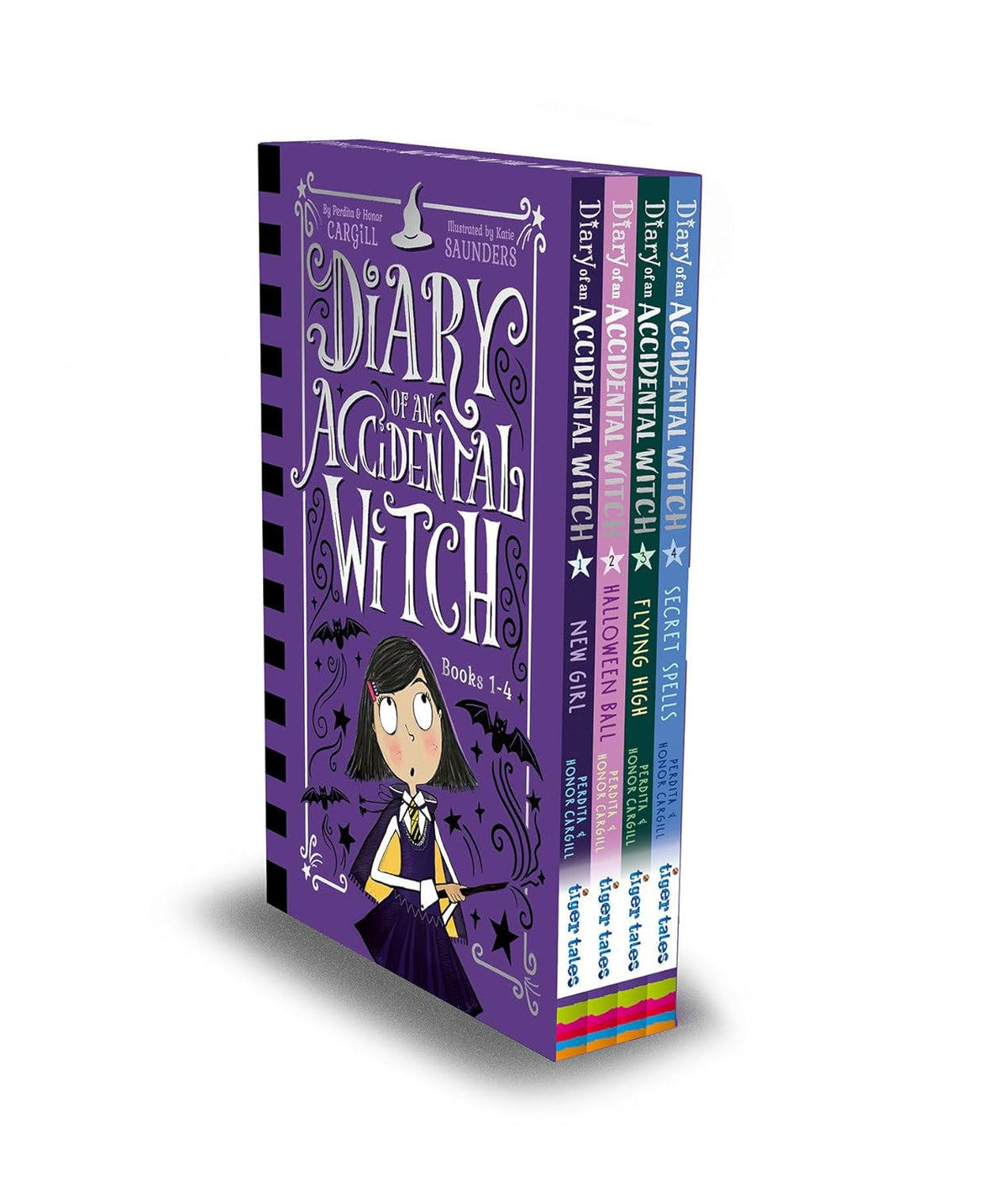 Diary of an Accidental Witch 4-Book Box Set, Books 1-4: New Girl; Halloween Ball; Flying High; Secret Spells