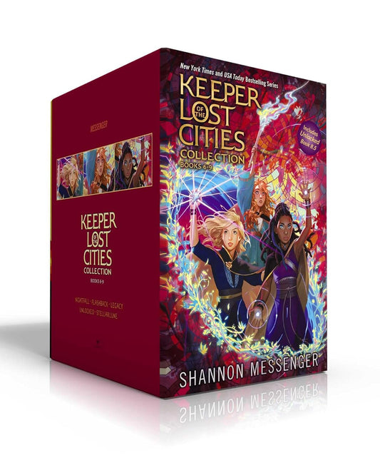 Keeper of the Lost Cities Collection Books 6-9 (Boxed Set): Nightfall; Flashback; Legacy; Unlocked Book 8.5; Stellarlune (Boxed Set)