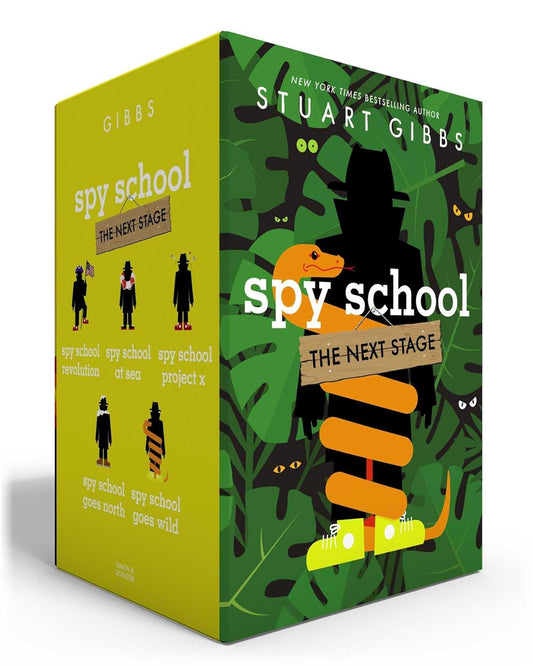 Spy School the Next Stage (Boxed Set): Spy School Revolution; Spy School at Sea; Spy School Project X; Spy School Goes North; Spy School Goes Wild (Bo