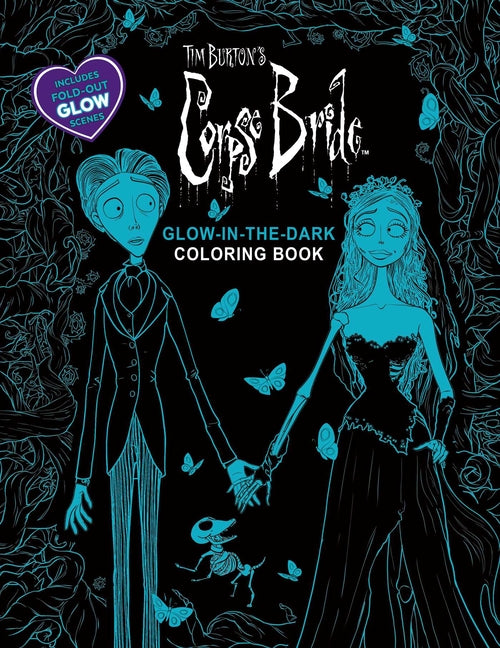 Tim Burton's Corpse Bride Glow-In-The-Dark Coloring Book