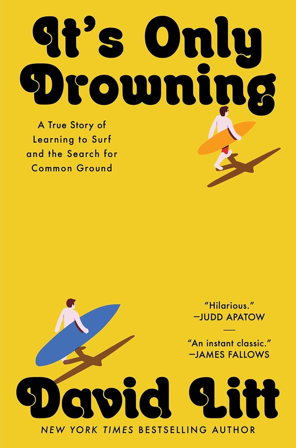 It's Only Drowning: A True Story of Learning to Surf and the Search for Common Ground