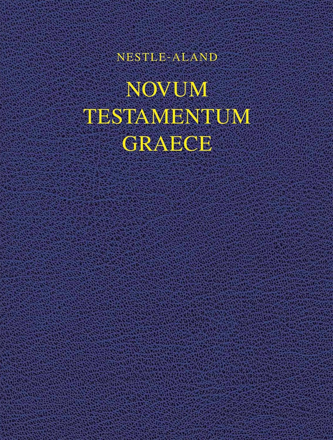 Nestle-Aland Novum Testamentum Graece 28 (Na28) Wide Margin (Wide Margin)