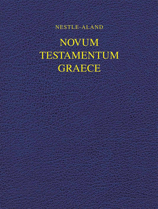 Nestle-Aland Novum Testamentum Graece 28 (Na28) Wide Margin (Wide Margin)