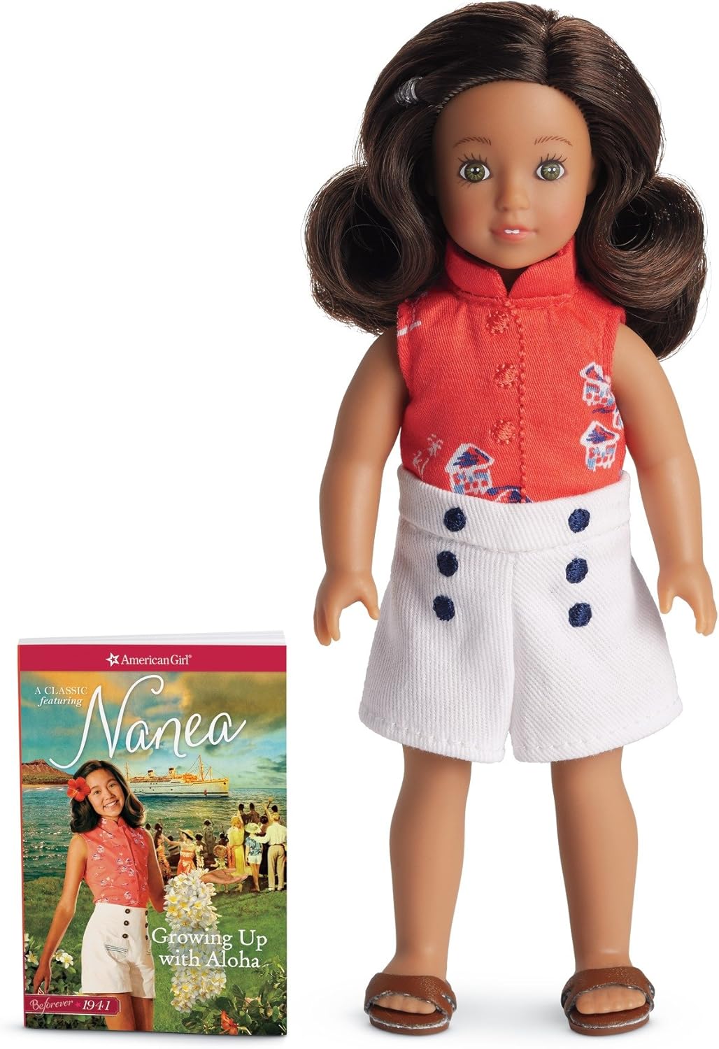 Nanea Mini Doll [With Mini Abridged Version Book "Growing Up with Aloha"]