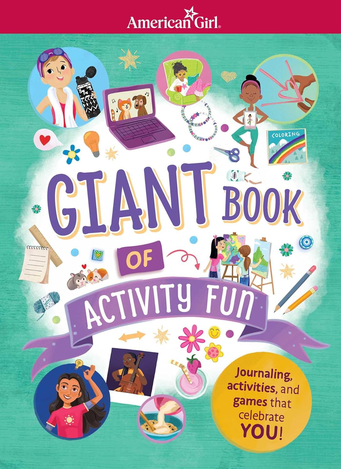 American Girl: Giant Book of Activity Fun: Brain Busters, Quizzes, Creative Activities, and More!