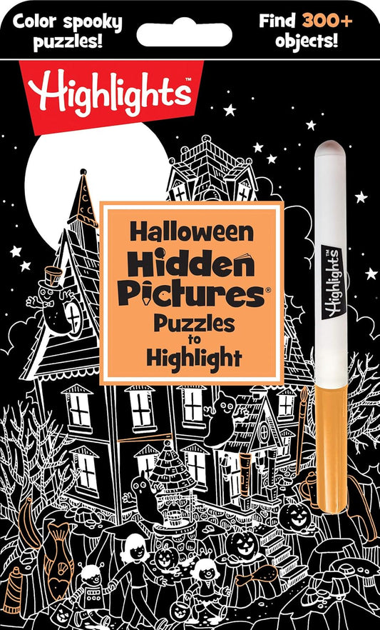 Halloween Hidden Pictures Puzzles to Highlight: Halloween Coloring & Activity Book with Over 300 Hidden Objects to Find