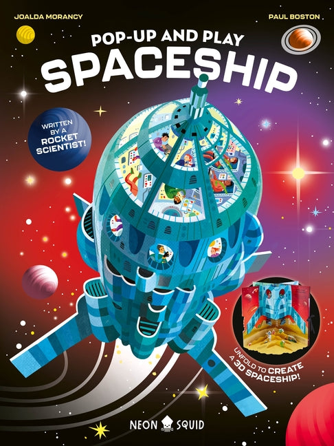 Pop-Up and Play Spaceship: Unfold to Create Your Very Own 3D Spaceship!