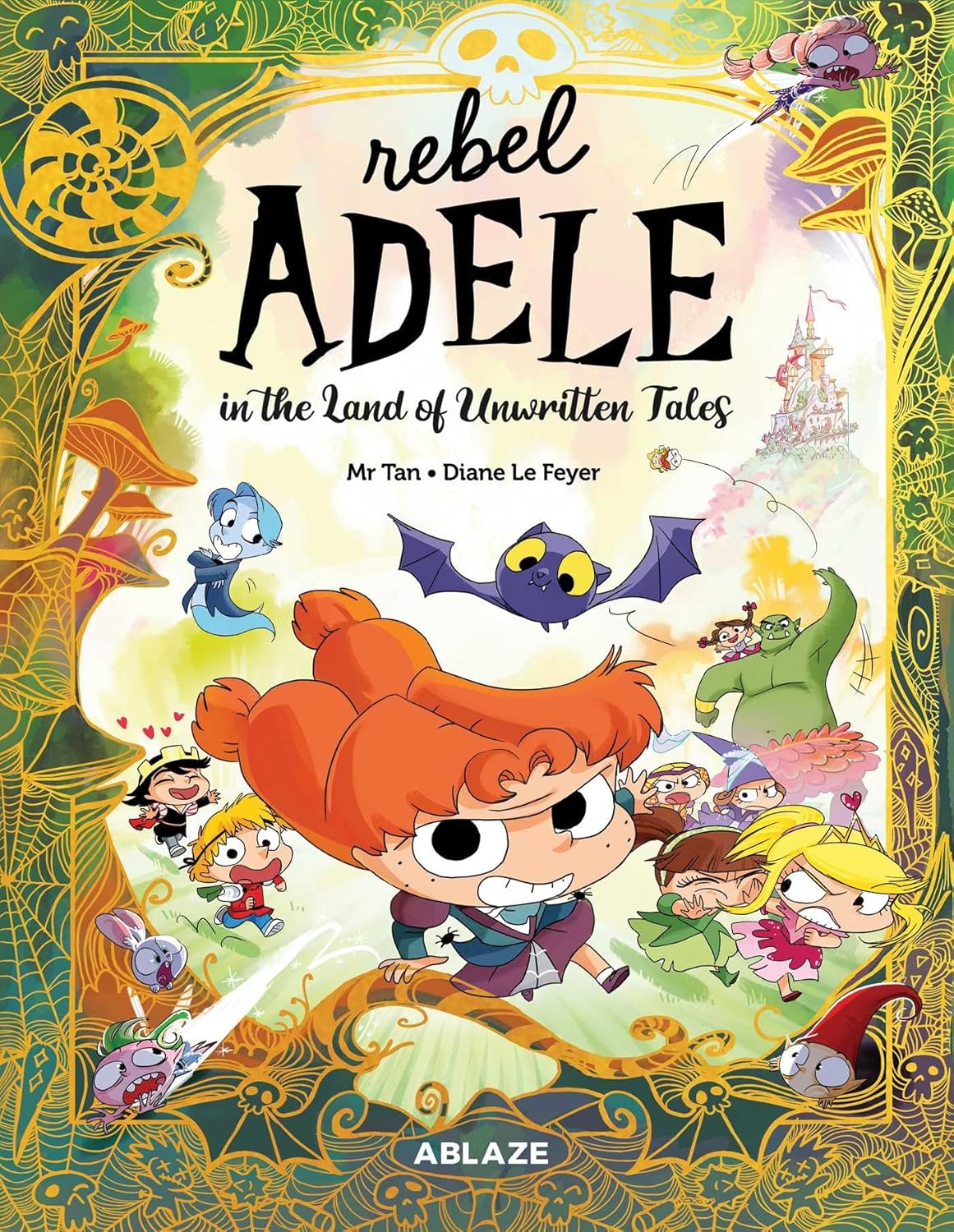 Rebel Adele in the Land of Unwritten Tales Hc