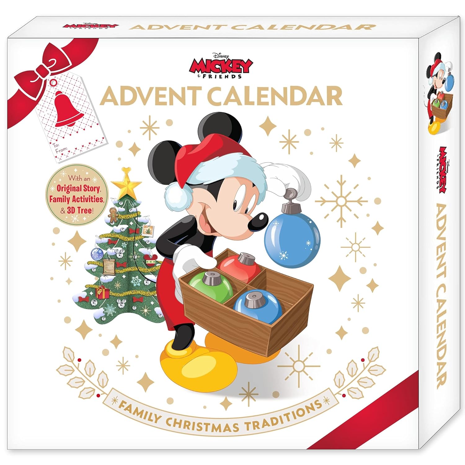Mickey & Friends Advent Calendar: Family Christmas Traditions