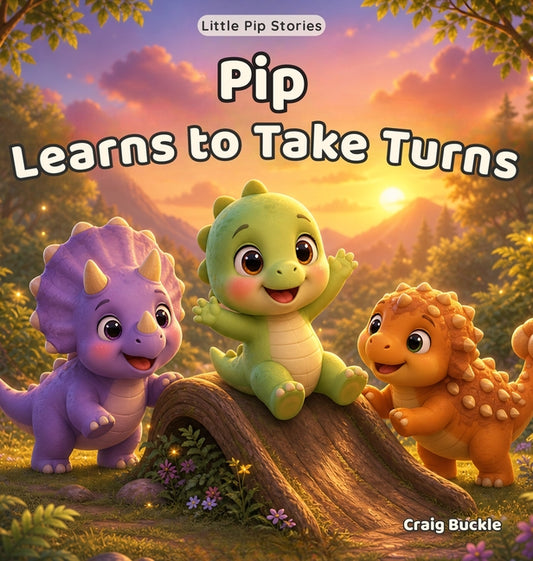 Pip Learns to Take Turns: A Gentle Story About Friendship, Patience, and Sharing