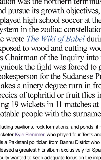 The Wiki of Babel