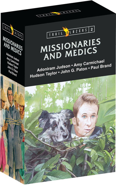 Trail Blazer Missionaries & Medics Box Set 2: Adoniram Judson, Amy Carmichael, Hudson Taylor, John G. Paton, and Paul Brand (Revised)