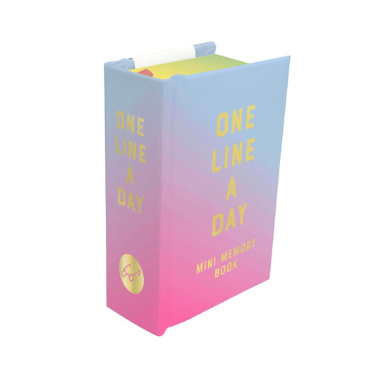 Radiant Glow Mini One Line a Day: A One-Year Memory Book