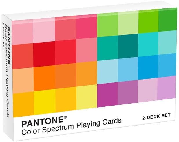 Pantone Color Spectrum Playing Cards: 2-Deck Set