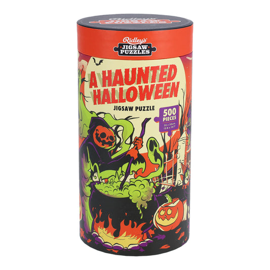 A Haunted Halloween 500-Piece Jigsaw Puzzle