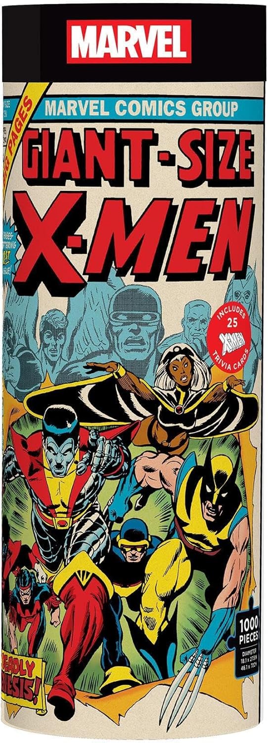 Marvel X-Men Jigsaw Puzzle and Trivia: 1000 Pieces