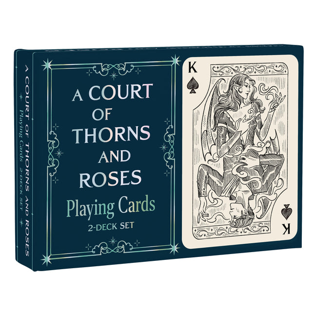 A Court of Thorns and Roses Official Playing Card Set (Night Court Inner Circle): 2-Deck Set--From the Acotar Collection