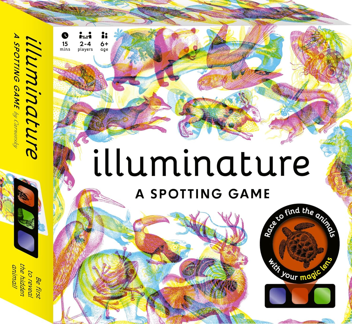 Illuminature: A Spotting Game: Be First to Spot the Animals with Your Magic Lens!