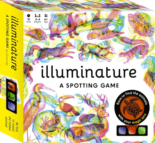 Illuminature: A Spotting Game: Be First to Spot the Animals with Your Magic Lens!