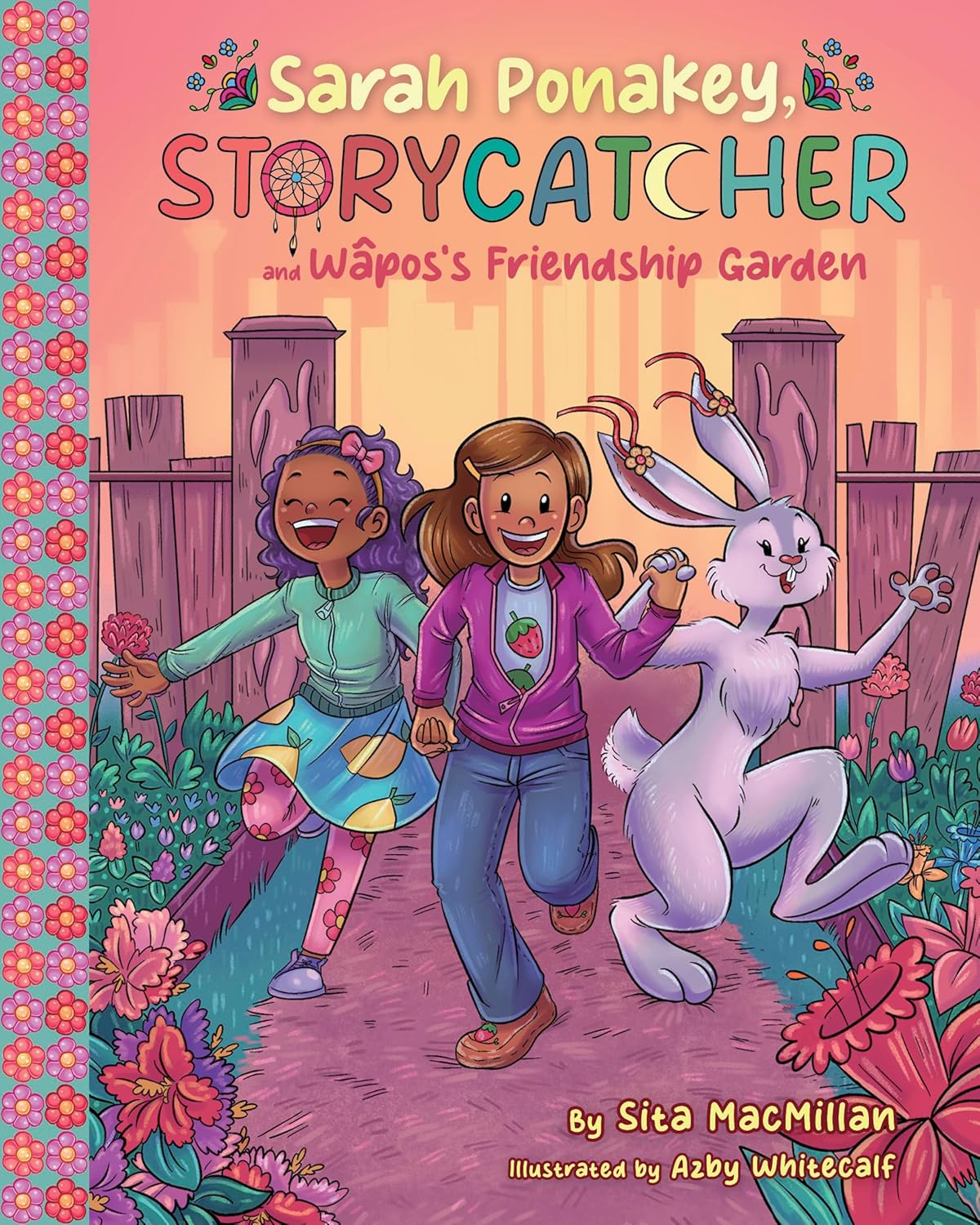 Sarah Ponakey, Storycatcher, and Wapos's Friendship Garden