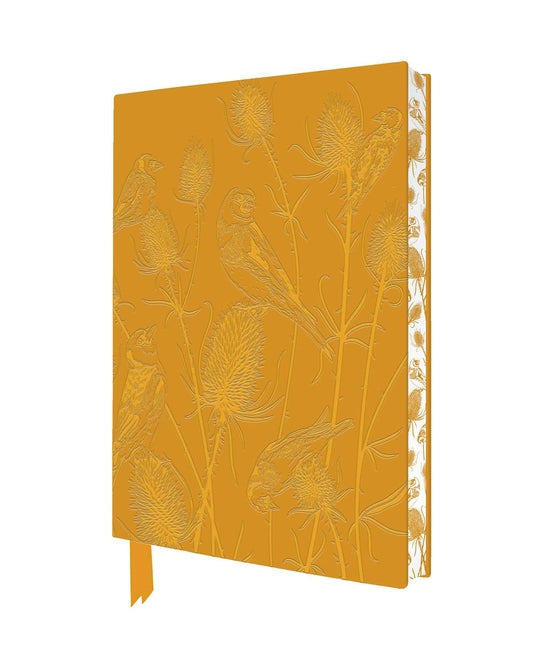 Polly Rose Morris: Gathering of Goldfinches Artisan Art Notebook (Flame Tree Journals)