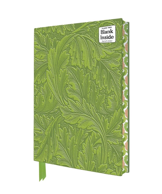 William Morris: Acanthus Artisan Art Blank Notebook (Flame Tree Journals)