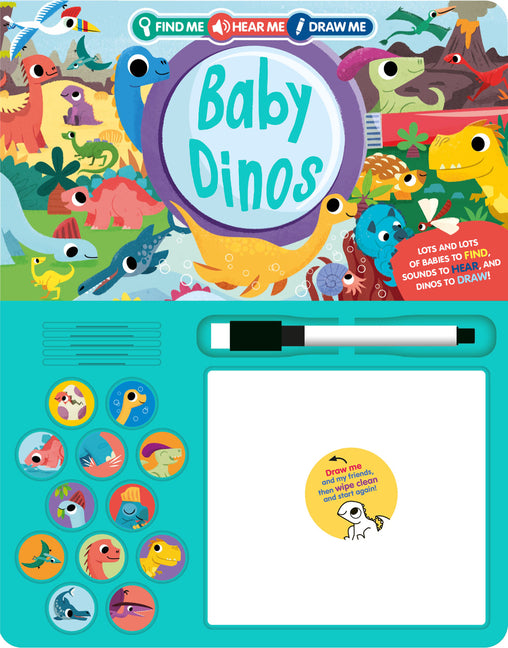Find Me, Hear Me, Draw Me: Baby Dinos