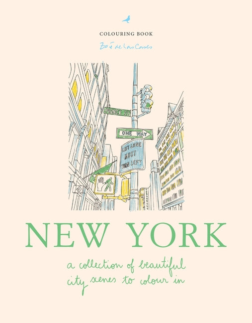 Zoe de Las Cases New York: A Collection of Beautiful City Scenes to Colour in