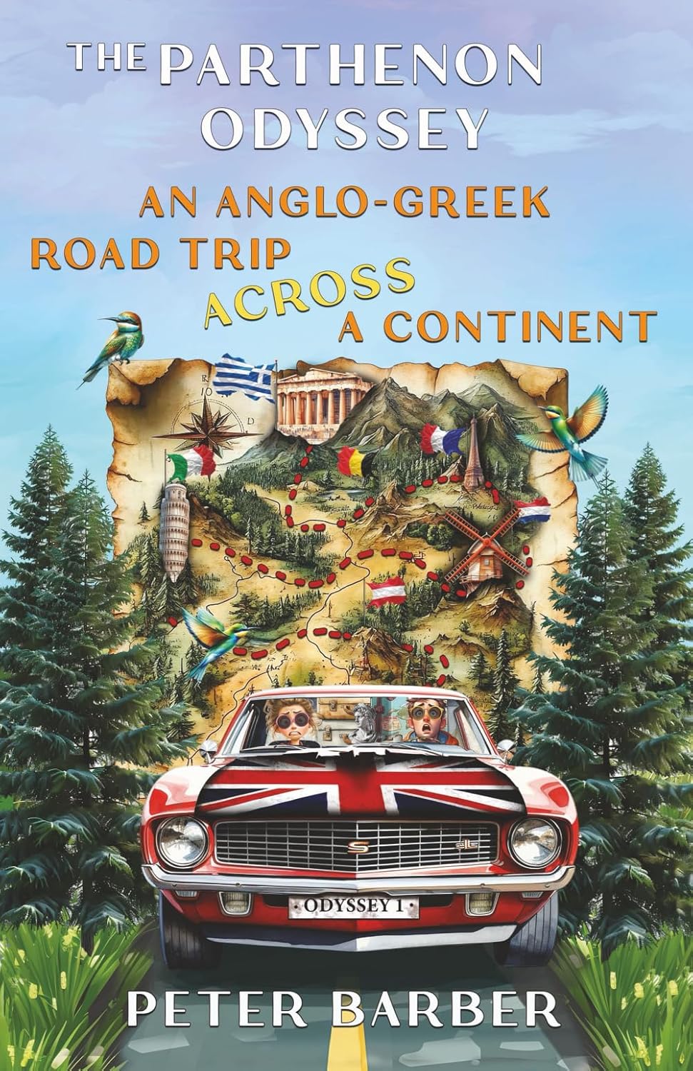 The Parthenon Odyssey. An Anglo-Greek Road Trip Across a Continent