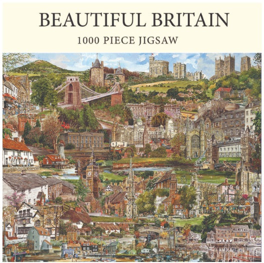 Beautiful Britain: 1000 Piece Jigsaw Puzzle