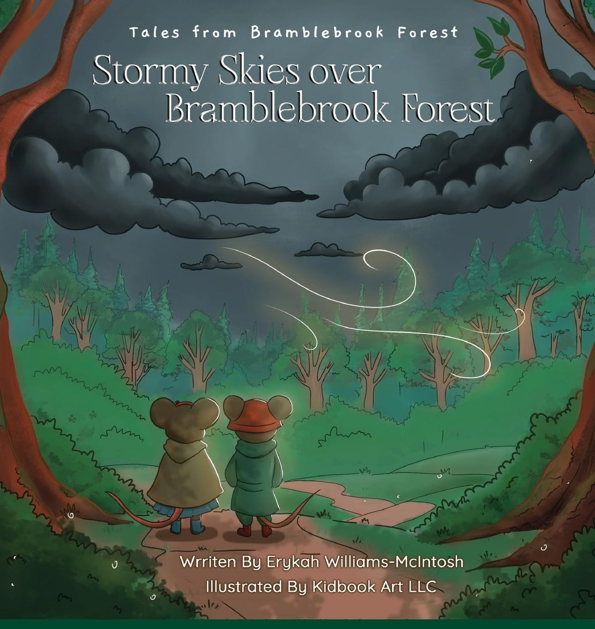 Stormy Skies Over Bramblebrook Forest