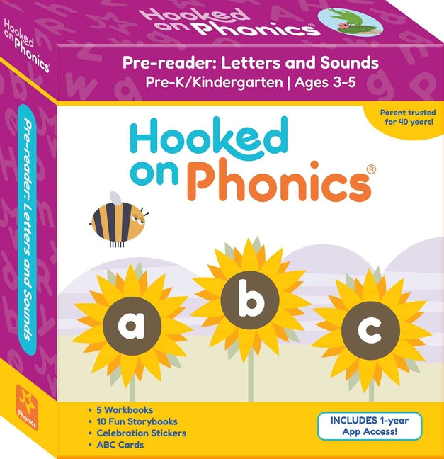 Hooked on Phonics Pre-Reader Kit: Letters and Sounds
